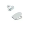 Abattant WC Thermodur Blanc Avec Fermeture Ralentie MAZU -Maison du Confort abattant wc thermodur blanc avec fermeture ralentie mazu