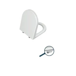 Abattant WC Thermodurcissable Blanc Belo