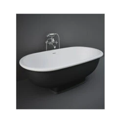 Baignoire 2 Places - Rak Washington - 156 X 80 Cm -Maison du Confort baignoire 2 places rak washington 156 x 80 cm 3