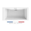 Baignoire Rectangulaire 180cm X 80cm -Maison du Confort baignoire baig ii rectangulaire 180