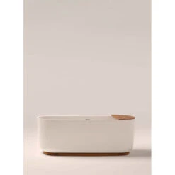 Baignoire îlot Au Sol à Poser Calma + Socle - Sanycces - 170x80x60cm -Maison du Confort baignoire ilot au sol a poser calma socle sanycces 170x80x60cm 4