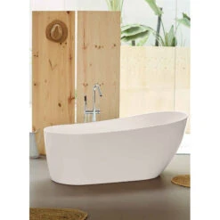 Baignoire îlot Au Sol à Poser Dalia - Sanycces - 180 X 80 X 71 Cm