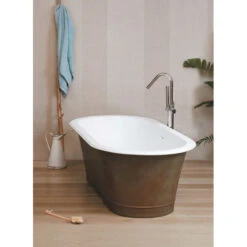 Baignoire îlot Au Sol Classic - Sanycces - 180 X 88 X 57 Cm -Maison du Confort baignoire ilot au sol classic sanycces 180 x 88 x 57 cm 2