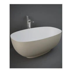 Baignoire îlot Au Sol Rak-Cloud - 140 X 75,3 X 56 Cm -Maison du Confort baignoire ilot au sol rak cloud 140 x 753 x 56 cm 3