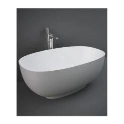 Baignoire îlot Au Sol Rak-Cloud - 140 X 75,3 X 56 Cm -Maison du Confort baignoire ilot au sol rak cloud 140 x 753 x 56 cm 5