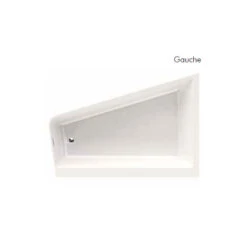 Baignoire Murale D'angle Trento Angolo - Sanycces - 178x130x60 Cm -Maison du Confort baignoire murale dangle trento angolo sanycces 178x130x60 cm 4