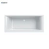 Baignoire Rectangulaire Renova Plan Duo Avec Pieds 180 X 80 Cm -Maison du Confort baignoire renova plan duo rectangulaire