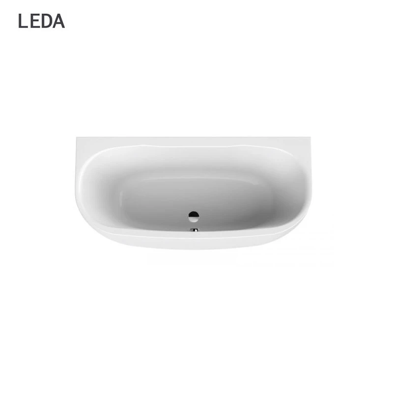 Baignoire Semi-îlot Greta Monoline 180 X 80 Cm 4 Baignoire Semi-îlot Greta Monoline 180 X 80 Cm – Image 2