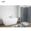 Baignoire Semi-îlot Greta Monoline 180 X 80 Cm -Maison du Confort baignoire semi ilot greta monoline