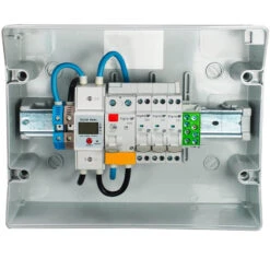 Coffret PAC Monophasé 32A + Comptage -Maison du Confort coffret pac monophase 32a comptage 2