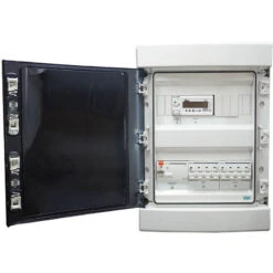 Coffret PAC Triphasé 20A + Comptage -Maison du Confort coffret pac triphase 20a comptage 3