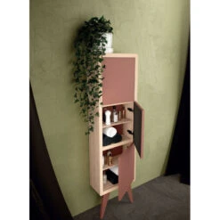 Colonne 3 Portes - Hêtre Massif - Façade Peinture Laquée ISEO