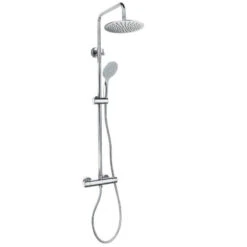 Colonne De Douche Télescopique Rond En Laiton Gemma