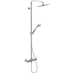 Colonne De Douche Thermostatique Chromée Kali - 1 Jet