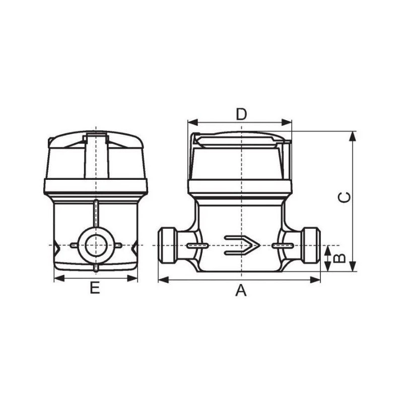 Compteur Divisionnaire Aquadis + Eau Froide 5 Compteur Divisionnaire Aquadis + Eau Froide – Image 3