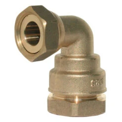 RACCORD COUDE ECROU Pour Tube PE Serrage Intérieur