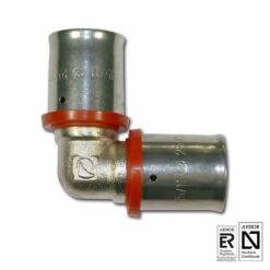 Coude égal 25 -Maison du Confort coude egal a sertir pour tube multicouche 25 1