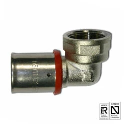 Coude Femelle Ø 25 -Maison du Confort coude femelle 25 a sertir pour tube multicouche 1