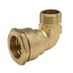 RACCORD COUDE MALE Pour Tube PE Serrage Intérieur