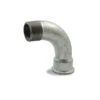 Courbe à Grand Rayon à 90° Male Femelle Galvanisée En Fonte Malléable -Maison du Confort courbe 90 male femelle galvanisee en fonte malleable