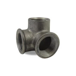 Distributeur Coudé 3 Voies Femelle/femelle/femelle Noire