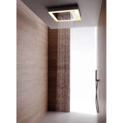 Ensemble De Douche Chromothérapie AquaElite 520 X 520mm - 3 Fonctions