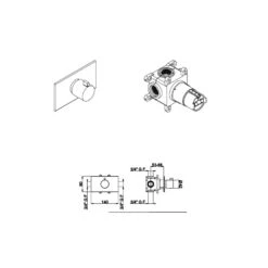 Ensemble De Douche Chromothérapie AquaElite 550 X 400mm - 2 Jets - Noir Mat -Maison du Confort ensemble de douche chromotherapie aquaelite 550 x 400mm 2 jets noir mat 3