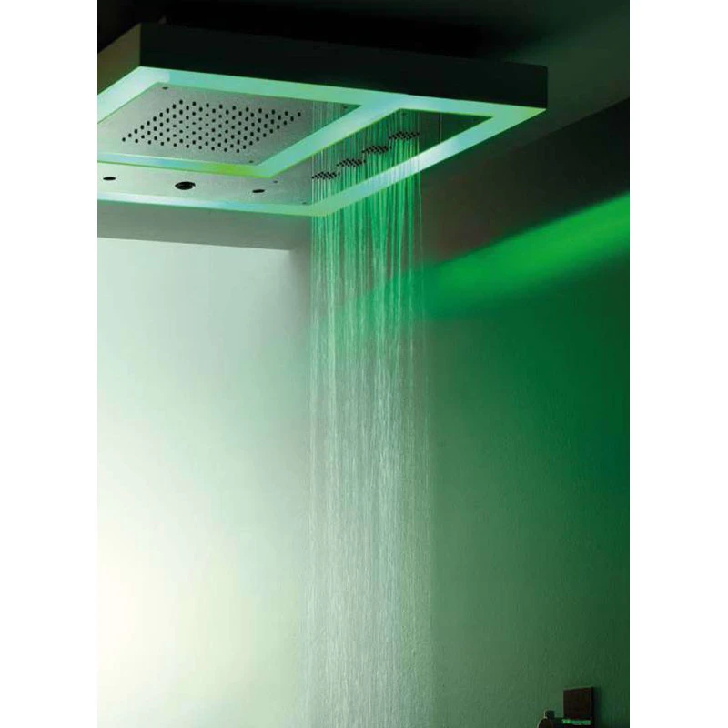 Ensemble De Douche Chromothérapie AquaElite 620 X 620 Mm - 3 Fonctions - 3 Body Jets 4 Ensemble De Douche Chromothérapie AquaElite 620 X 620 Mm - 3 Fonctions - 3 Body Jets – Image 2