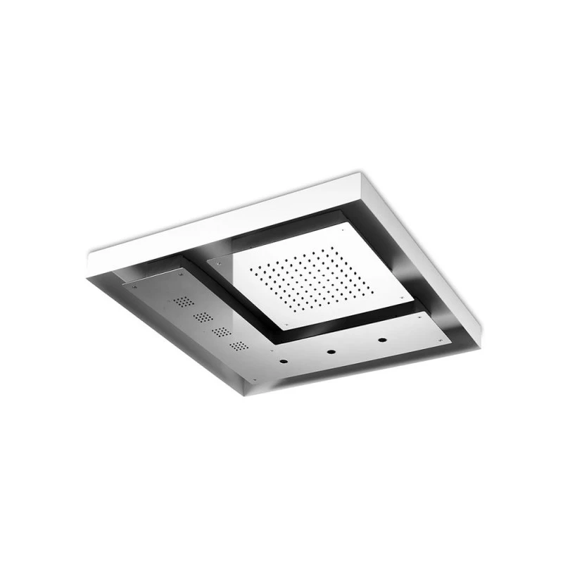 Ensemble De Douche Chromothérapie AquaElite 620 X 620 Mm - 3 Fonctions - 3 Body Jets 7 Ensemble De Douche Chromothérapie AquaElite 620 X 620 Mm - 3 Fonctions - 3 Body Jets – Image 5