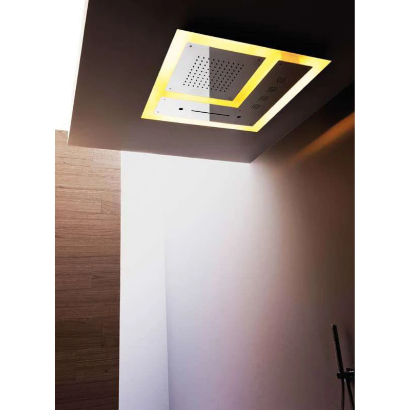 Ensemble De Douche Chromothérapie AquaElite 620 X 620mm - 4 Fonctions 3 Ensemble De Douche Chromothérapie AquaElite 620 X 620mm - 4 Fonctions