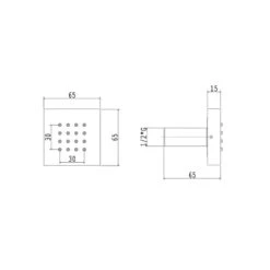 Ensemble De Douche Chromothérapie AquaElite 620x620mm - 4 Fonctions - 3 Body Jets 25 Ensemble De Douche Chromothérapie AquaElite 620x620mm - 4 Fonctions - 3 Body Jets -Maison du Confort ensemble de douche chromotherapie aquaelite 620x620mm 4 fonctions 3 body jets 11