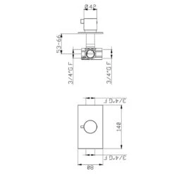 Ensemble De Douche Chromothérapie AquaElite 620x620mm - 4 Fonctions - 3 Body Jets 21 Ensemble De Douche Chromothérapie AquaElite 620x620mm - 4 Fonctions - 3 Body Jets -Maison du Confort ensemble de douche chromotherapie aquaelite 620x620mm 4 fonctions 3 body jets 7