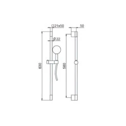 Ensemble De Douche Complète Chromé Indy -Maison du Confort ensemble de douche complete chrome indy 1