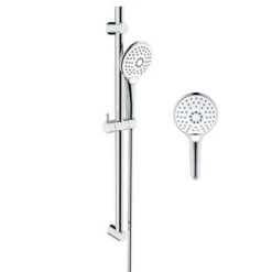 Ensemble De Douche Mural Chromé Bery - 3 Jets