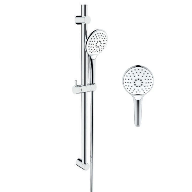 Ensemble De Douche Mural Chromé Bery - 3 Jets 3 Ensemble De Douche Mural Chromé Bery - 3 Jets