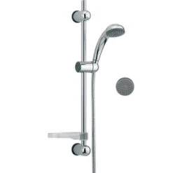 Ensemble De Douche Mural Chromé Sodi - 1 Jet