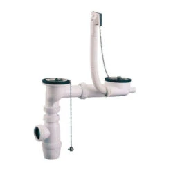 Ensemble évier Inox 2 Cuves