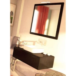 Ensemble Salle De Bain Fibre Noir Mat - Lochness