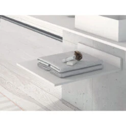 Étagère Modern Pour Plan Vasque - Texture Ardoise -Maison du Confort etagere modern pour plan vasque texture ardoise 2