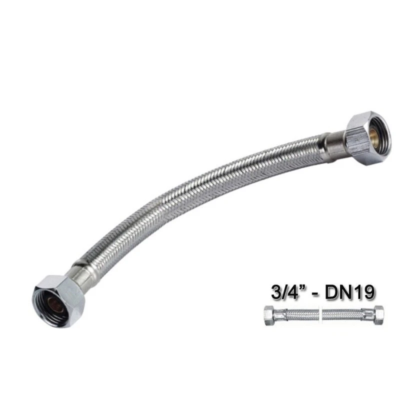 Flexible De Chauffage Fem/Fem 3/4' - DN19 3 Flexible De Chauffage Fem/Fem 3/4' - DN19