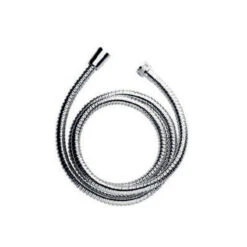 Flexible De Douche Chrome Double Agrafage 1/2 "F - 1/2 Conique