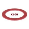 100 JOINTS FIBRES ROUGES - 5/8" (17x23) 2 100 JOINTS FIBRES ROUGES - 5/8" (17x23) -Maison du Confort joints fibres speciaux 58 17x23 1