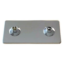 Kit Plaque Finition Entraxe 150mm