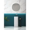 Lavabo Sur Colonne Au Sol - Rak-Petit - Quadrato - Dim 36 X 36 X 90 Cm -Maison du Confort lavabo sur colonne au sol rak petit quadrato dim 36 x 36 x 90 cm