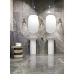 Lavabo Sur Colonne Au Sol - Rak-Sensation- Dim 55 X 46 X 90 Cm