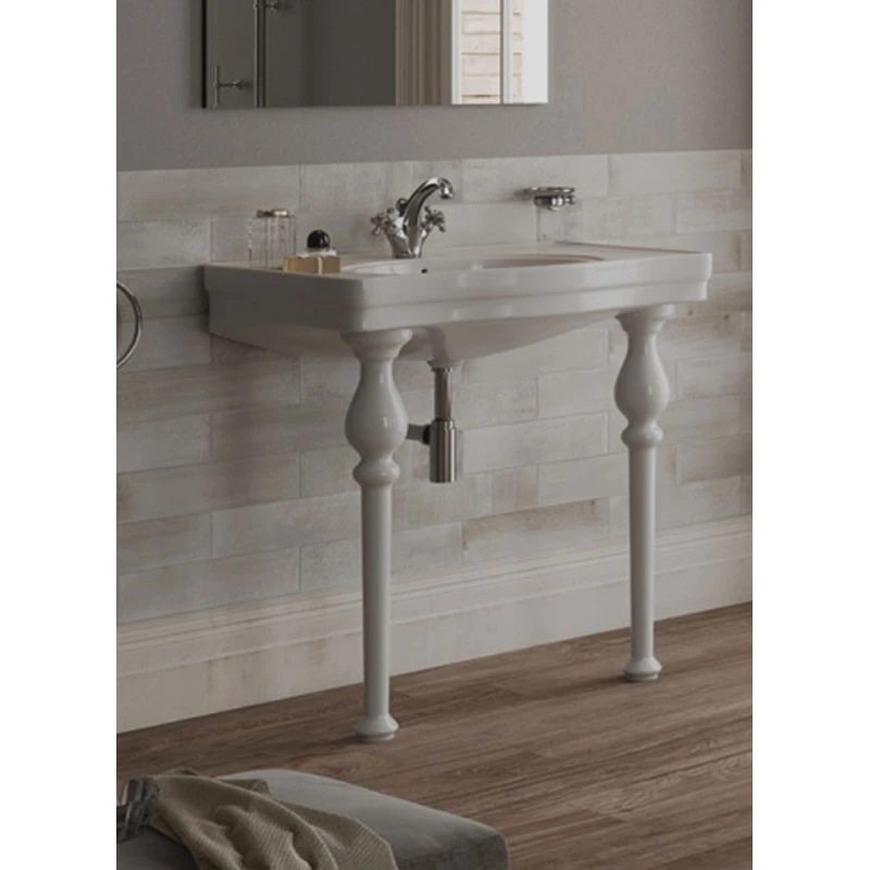 Lavabo Sur Pieds - Rak-Washington - Dimensions 84,5 X 57,5 X 87 Cm 3 Lavabo Sur Pieds - Rak-Washington - Dimensions 84,5 X 57,5 X 87 Cm