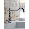 Mélangeur Lavabo Tradition Bec Haut Mobile Chromé Avec Vidage -Maison du Confort melangeur lavabo tradition bec haut mobile chrome avec vidage