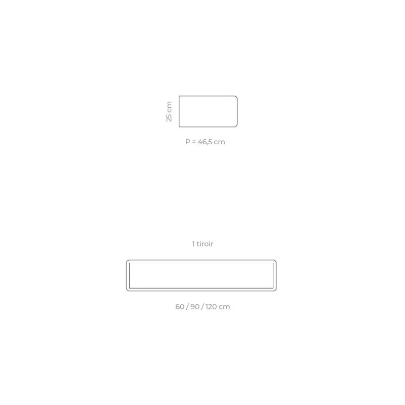 Meuble Nu Bas Sous Vasque Wueko LochNess Peinture Laquée 5 Meuble Nu Bas Sous Vasque Wueko LochNess Peinture Laquée – Image 3