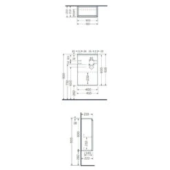 Meuble Pour Lave-mains Suspendu - Rak-Joy - Dim 40 X 22 X 60 Cm 7 Meuble Pour Lave-mains Suspendu - Rak-Joy - Dim 40 X 22 X 60 Cm -Maison du Confort meuble pour lave mains suspendu rak joy dim 40 x 22 x 60 cm 2