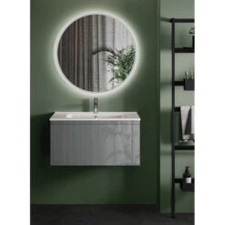 Meuble Pour Vasque Suspendu - Rak-Joy Uno - Dimensions 46 X 40 Cm